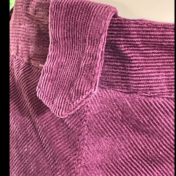▪️DIANE Von FURSTENBERG▪️Burgundy Pleated Corduroy Retro 'WENDY' Midi Skirt - Picture 7 of 9